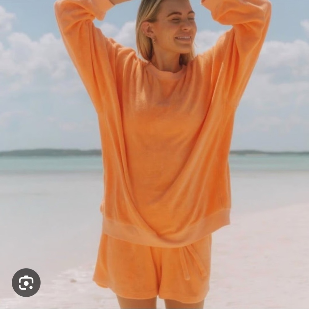 Daily Drills Vibrant Orange Crewneck